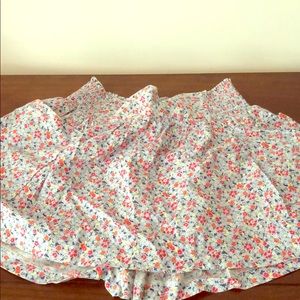 Aerie Floral Mini Skirt